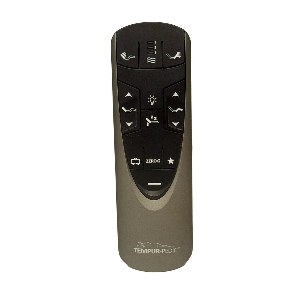 Tempur-Pedic Adjustable Bed Remote Control RF358A Wireless Backlit Massage
